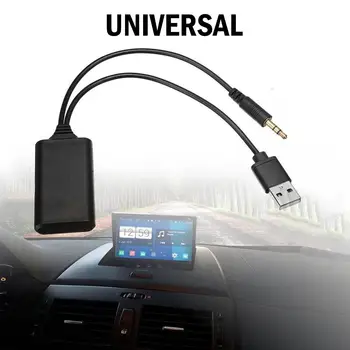 12V Auto Bezdrôtové Bluetooth-kompatibilného Prijímača Modul Prijímača AUX Náhradné Audio Univerzálny Adaptér Stereo Časti Kábel Hudba