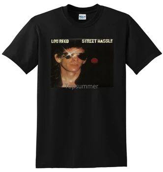 Lou Reed T Shirt Ulici Hádka Vinyl Cd Kryt Malé Stredné Veľké Xl