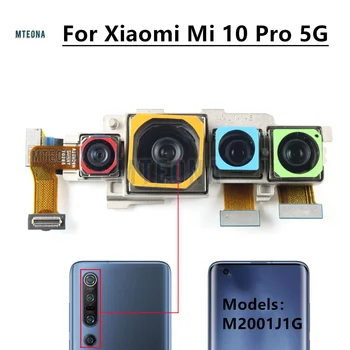Zadná Kamera Pre Xiao Mi 10 Pro Späť Hlavné Veľké vga Fotoaparátom Modul Flex Kábel Náhradné Diely M2001J1G