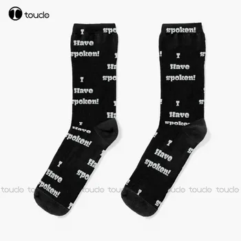 Hovoril Som! Design Ponožky pánske Papuče Ponožky Unisex Dospelých Dospievajúcu Mládež Ponožky Vianočný Darček Vlastné Hd Vysokej Kvality, Módnych Nové